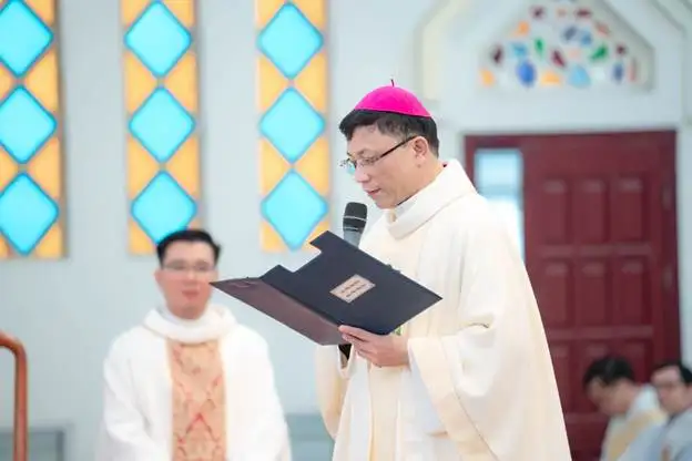 giao-xu-cat-noi Đức tân Giám mục phụ tá Phaolô nói lên tâm tình tri ân