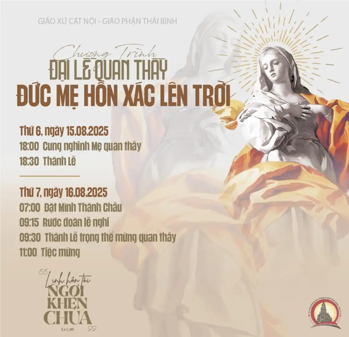 giao-xu-cat-noi lễ quan thầy giáo xứ cát nội