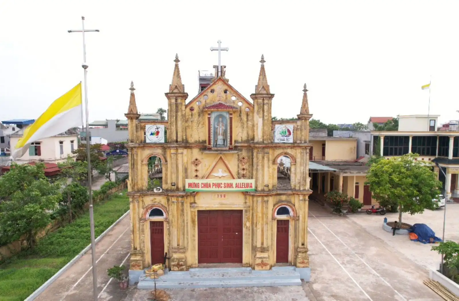 giao-xu-cat-noi giáo xứ Thượng Vạn - giáo phận Thái Bình