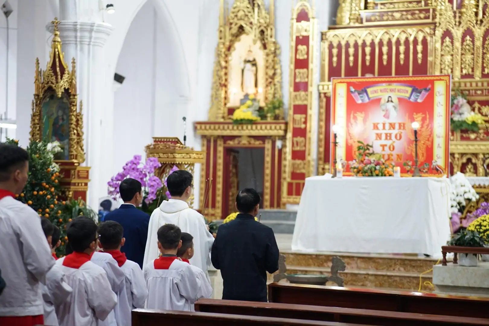 giao-xu-cat-noi Giáo xứ Cát Nội - Thánh Lễ Mùng 2 Tết