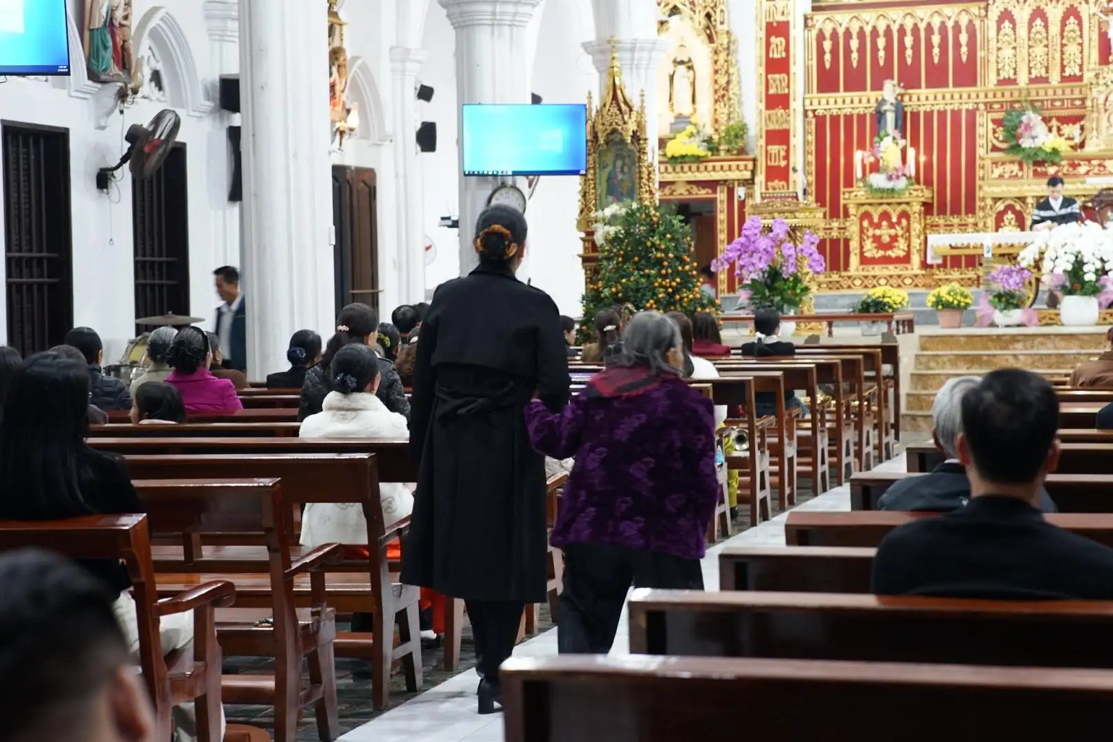 giao-xu-cat-noi Giáo xứ Cát Nội - Thánh Lễ Mùng 2 Tết