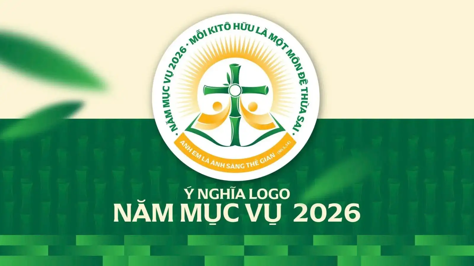 Logo năm Mục vụ 2026
