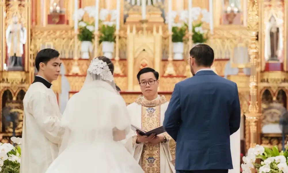 lời cảm ơn sau lễ cưới công giáo