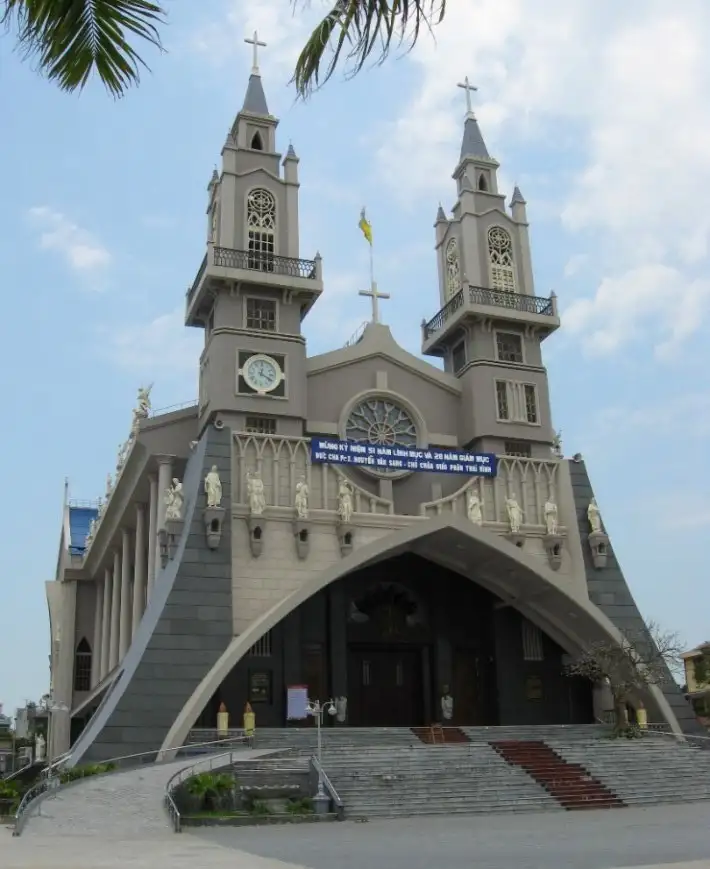Thánh đường Chánh Tòa Thái Bình mới.