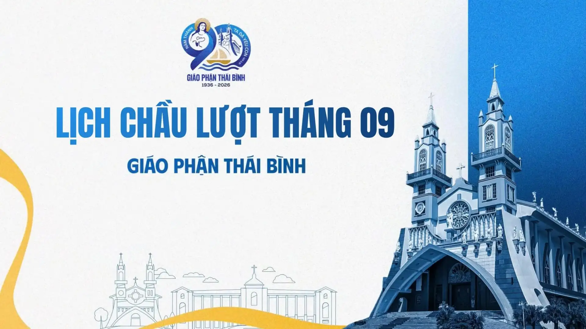 giao-xu-cat-noi lịch chầu lượt giáo phận thái bình tháng 09